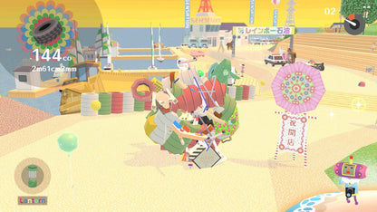 Beautiful Katamari Xbox 360 game featuring quirky puzzle-action gameplay, rolling collectible mechanics, and colorful, whimsical worlds gameplay