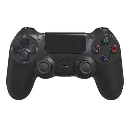 XYAB brand 1-to-1 third-party wireless controller for PlayStation 4 featuring analog sticks, action buttons, shoulder buttons, and ergonomic design