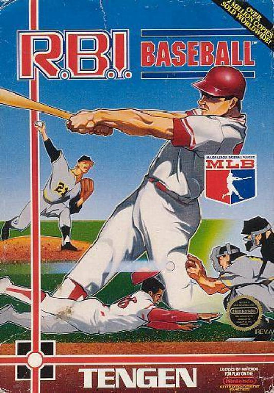 Cover art for RBI Baseball [Tengen] -- NES video game