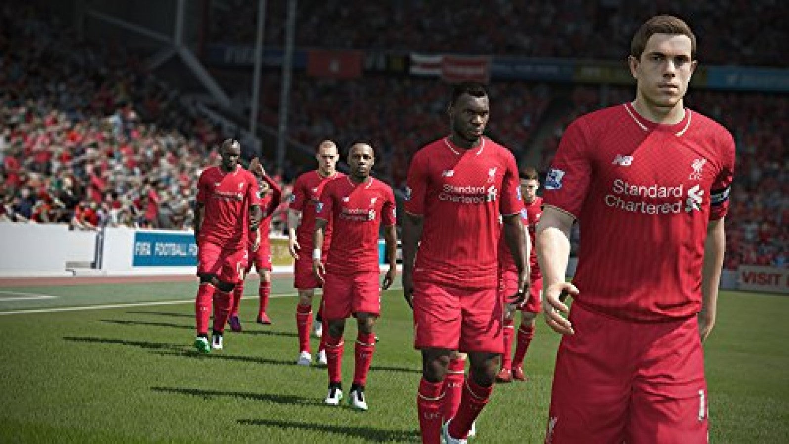 FIFA 16 Xbox One game gameplay for a soccer sports simulation and football video game