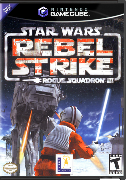 Star Wars: Rebel Strike: Rogue Squadron III cover art for GameCube (GC) video game