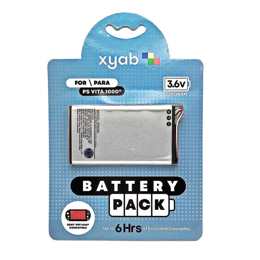 Rechargeable battery pack for Sony PS Vita 1000 handheld console replacement power supply charging accessory