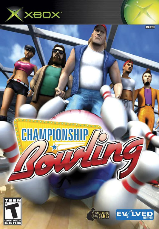 Championship Bowling cover art for Xbox (XBOX) video game