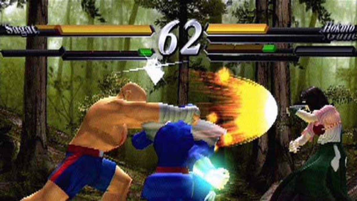 Street Fighter EX3 – PlayStation 2 (PS2) video game gameplay, 3D fighting game.