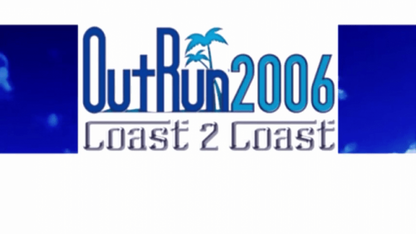 OutRun 2006: Coast 2 Coast title page for PlayStation Portable (PSP) racing game