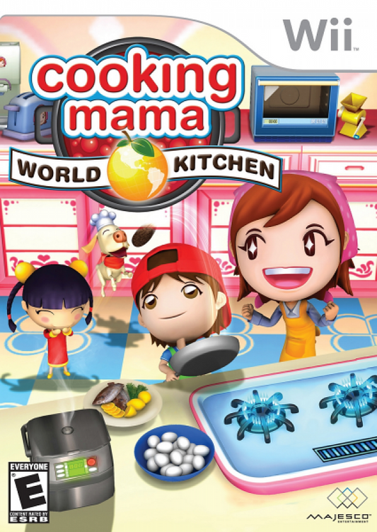 Cooking Mama: World Kitchen cover art for Nintendo Wii (Wii) video game