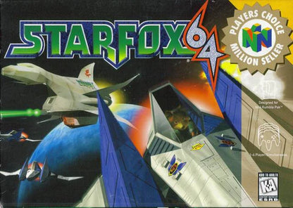 Star Fox 64 [Player's Choice] cover art for Nintendo 64 (N64) video game
