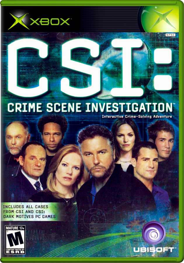 CSI: Crime Scene Investigation cover art for Xbox (XBOX) video game