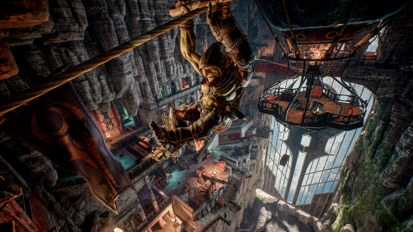 Styx: Shards of Darkness – Xbox One (XONE) gameplay for stealth action-adventure video game