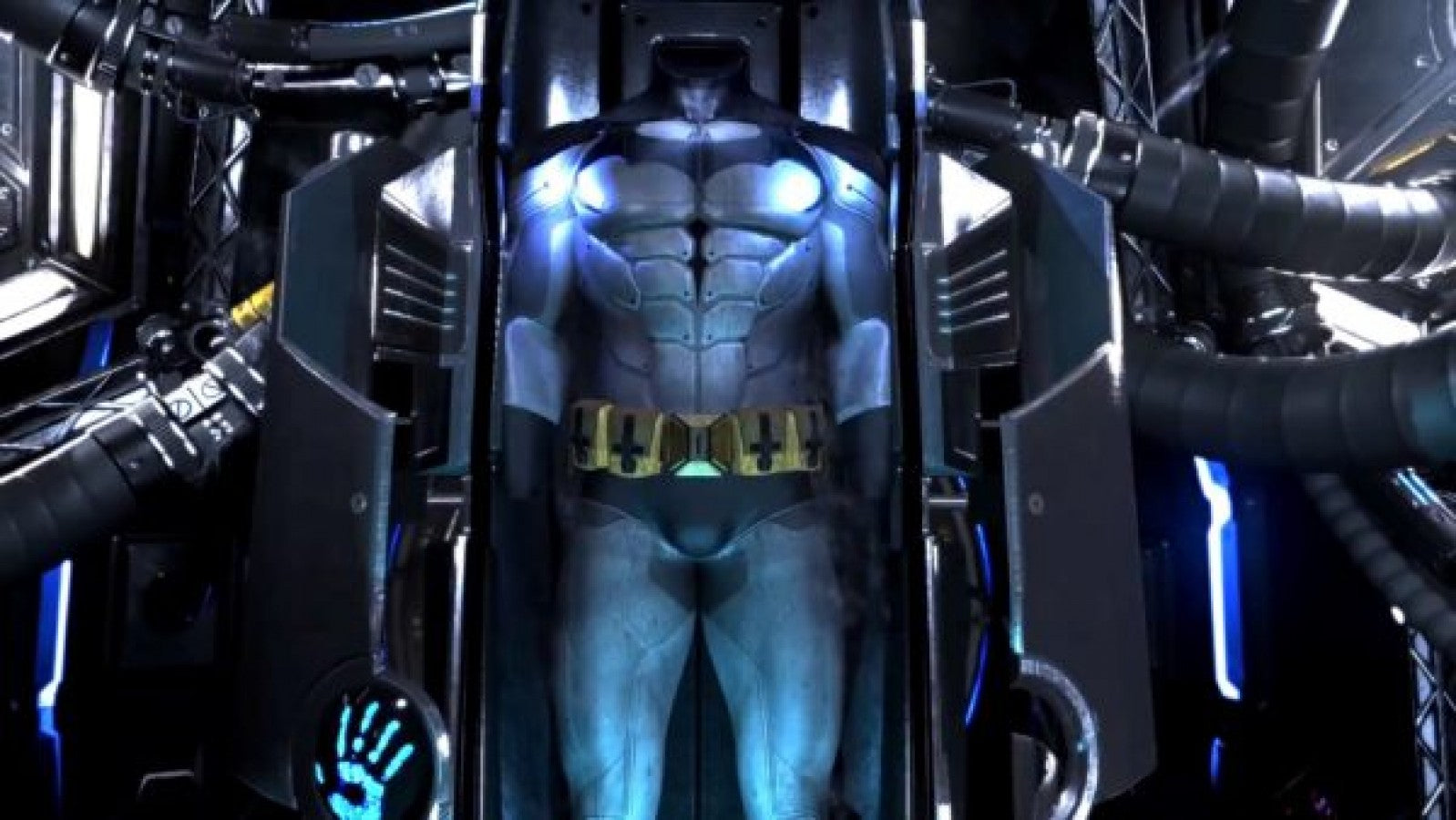 Batman Arkham VR for PlayStation 4, gameplay for a virtual reality action-adventure video game with detective gameplay, immersive exploration, puzzle-solving, and Batman-themed mystery