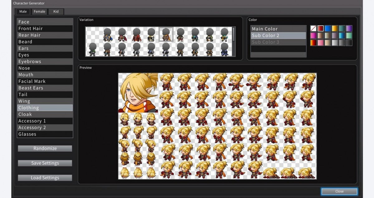 RPG Maker MV – PlayStation 4 (PS4) video game gameplay, role-playing simulation title