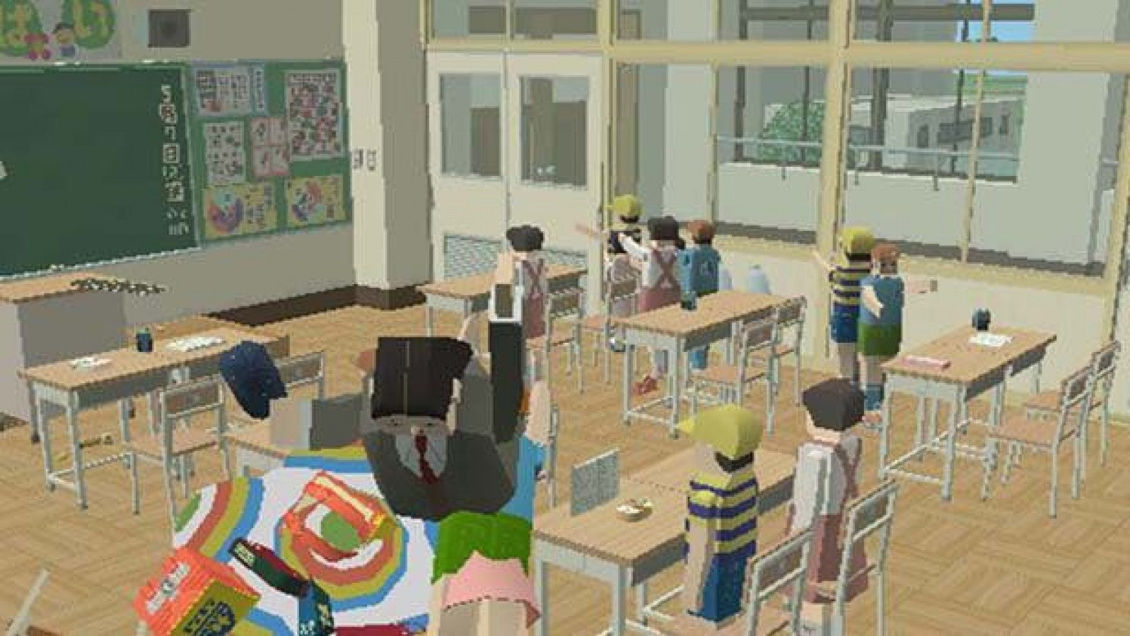 We Love Katamari – PlayStation 2 (PS2) video game gameplay, puzzle-action.