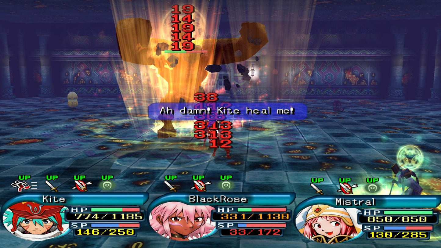 .hack//Mutation for PlayStation 2 (PS2) at Gamers INC, featuring the second chapter of the epic .hack tetralogy where you continue Kite’s journey through "The World" to save his friend Orca, with enhanced real-time combat, data draining mechanics, and the included Liminality Vol. 2 DVD for an immersive multi-media RPG experience gameplay screenshot