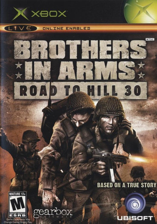Brothers in Arms Road to Hill 30 cover art for Xbox (XBOX) video game