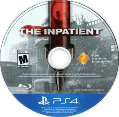 The Inpatient PlayStation 4 PS4 VR virtual reality horror video game featuring immersive first-person psychological horror exploration mysterious environments unsettling encounters supernatural elements interactive storytelling and PlayStation VR gameplay collectible retro gaming appeal disc