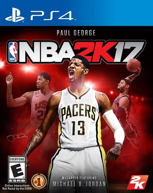 NBA 2K17 cover art for PlayStation 4 (PS4) video game