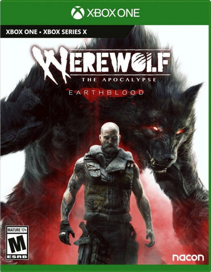 Werewolf: The Apocalypse – Earthblood cover art for Xbox Series X (XSX) action RPG video game