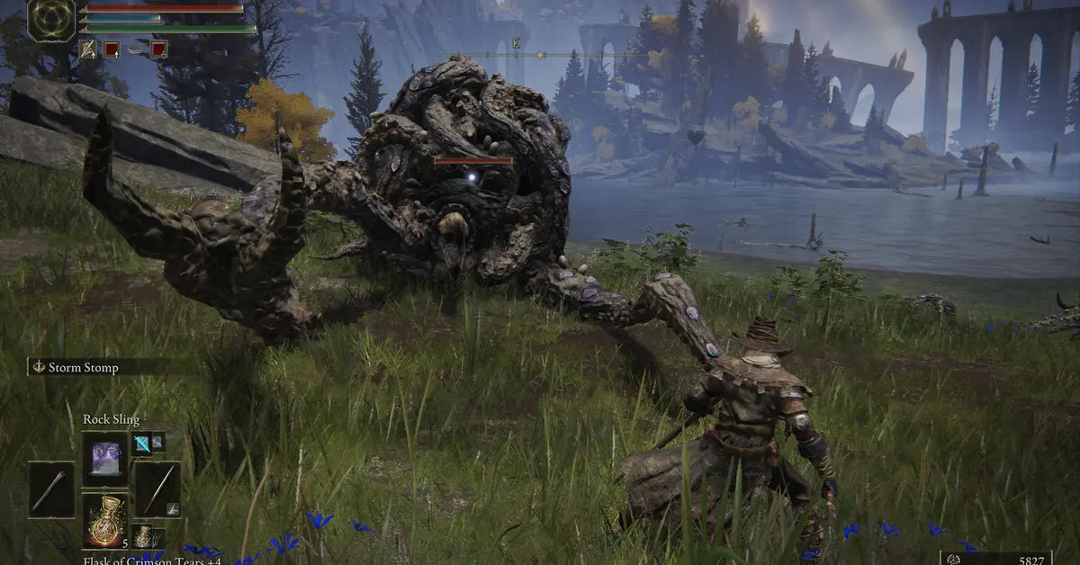 Elden Ring PS4 action role-playing video game gameplay