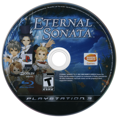 Eternal Sonata disc for PlayStation 3 (PS3) video game