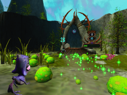 Oddworld Munchs Oddysee retro Xbox video game Oddworld platform adventure puzzle solving quirky alien characters cinematic storytelling action exploration console title Xbox release gameplay