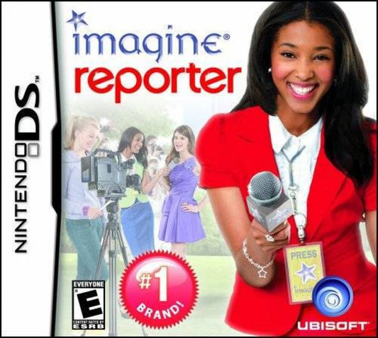Imagine: Reporter cover art for Nintendo DS (DS) video game