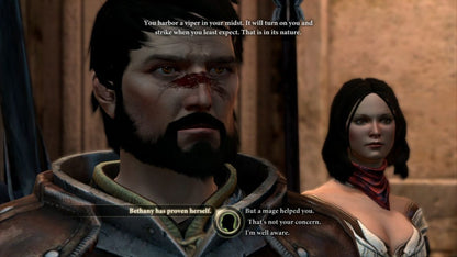 Dragon Age II PlayStation 3 PS3 video game featuring action role playing gameplay Hawke character fantasy adventure party combat character customization quests dialogue choices exploration tactical battles and classic PlayStation 3 gameplay retro video game collection collectible gaming appeal gameplay