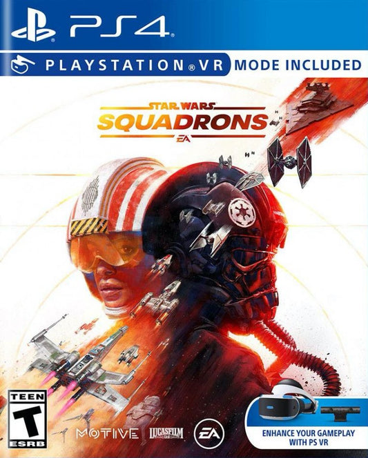 Star Wars: Squadrons cover art for PlayStation 4 (PS4) video game