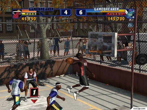 NBA Street Vol 2 [Greatest Hits] gameplay or PlayStation 2 (PS2) video game