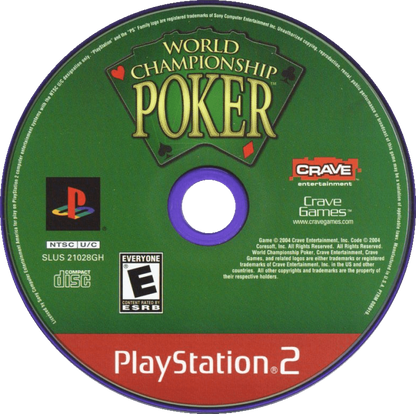 World Championship Poker Greatest Hits – PlayStation 2: Compete in professional poker tournaments with realistic card play and casino-style presentation disc