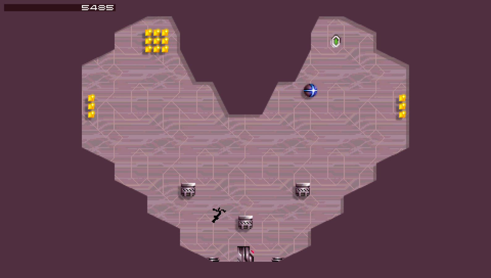 N+ gameplay for PlayStation Portable (PSP) action platformer game