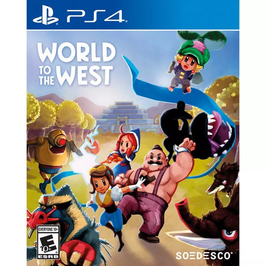 World to the West cover art for PlayStation 4 (PS4) video game