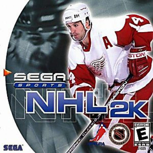 NHL 2K cover art for Sega Dreamcast (DC) video game
