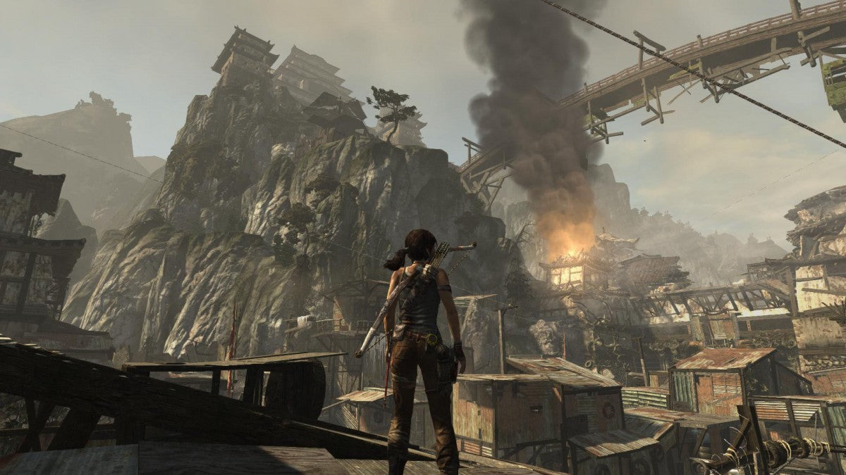 Tomb Raider gameplay for XBox 360 (X360) video game