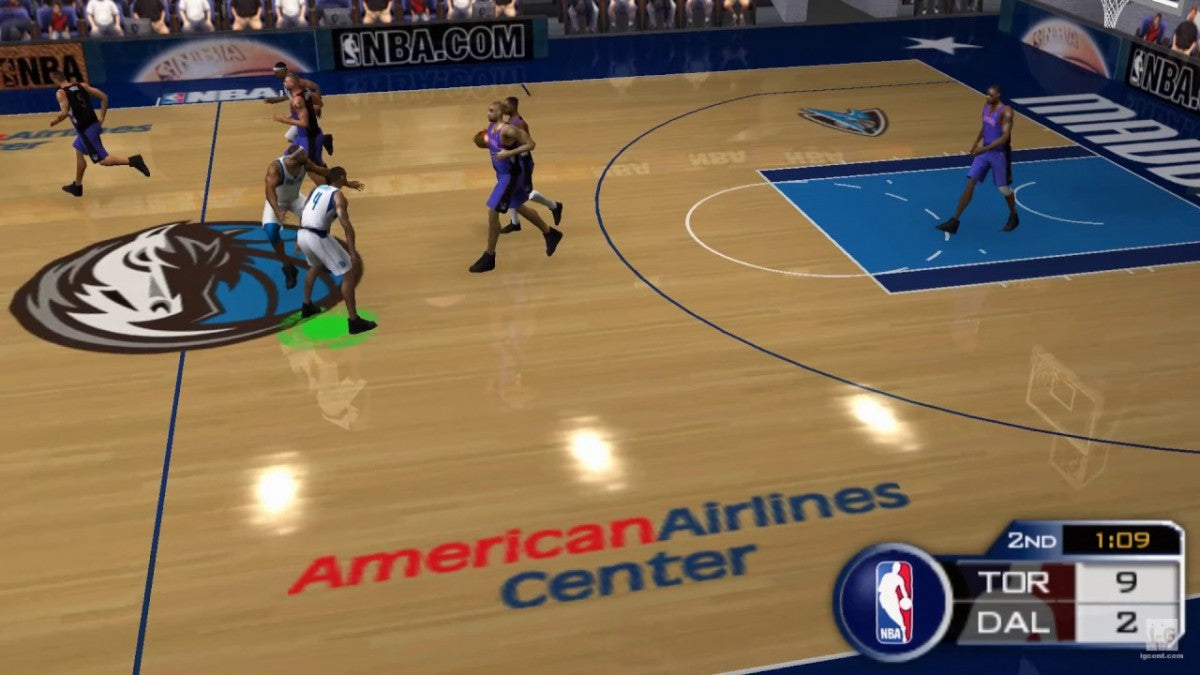 NBA PSP sports basketball video game gameplay