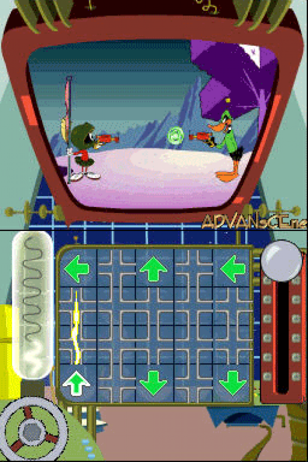 Looney Tunes: Duck Amuck gameplay for Nintendo DS (DS) cartoon mini-game collection video game