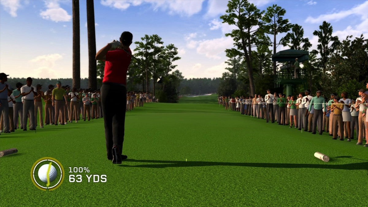Tiger Woods PGA Tour 12: The Masters gameplay for Xbox 360 (X360) golf video game