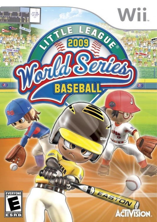 Little League World Series Baseball 2009 cover art for Nintendo Wii (Wii) video game