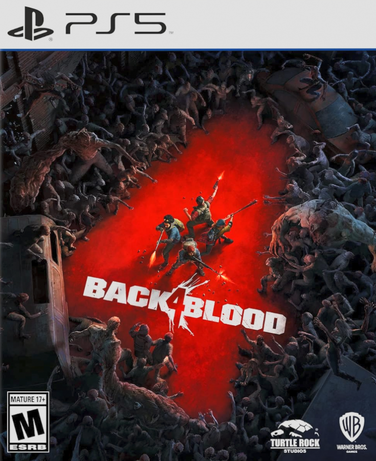 Back 4 Blood cover art for PlayStation 5 (PS5) action shooter video game