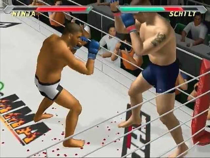 Pride FC gameplay for PlayStation 2 (PS2) MMA video game.