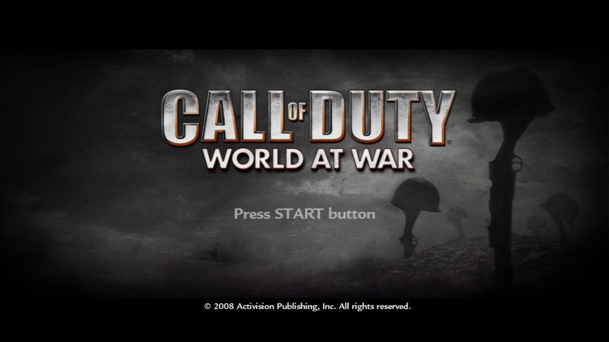 Call of Duty: World at War gameplay for PlayStation 3 (PS3) video game