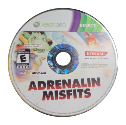 Adrenalin Misfits disc for Xbox 360 (X360) video game