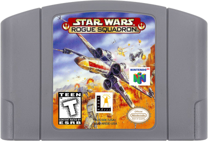Star Wars: Rogue Squadron cartridge for Nintendo 64 (N64) video game