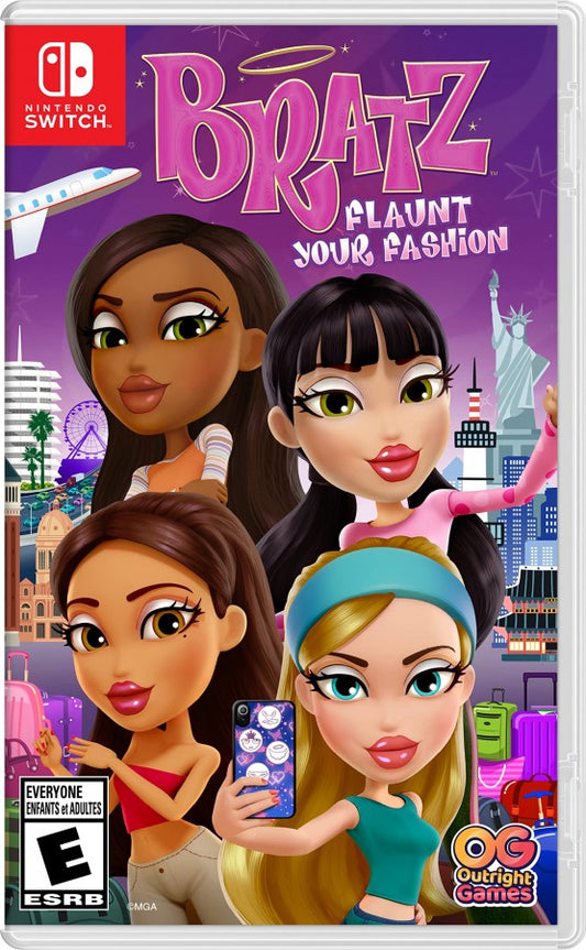 Bratz Flaunt your Fashion -- Nintendo Switch (NS) cover art for video game