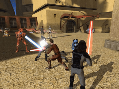 Star Wars Knights of the Old Republic Platinum Hits Xbox XBOX for retro video game enthusiasts featuring classic role playing gameplay Star Wars storytelling lightsaber combat character customization party management planetary exploration branching choices and collectible gaming appeal fighting gameplay