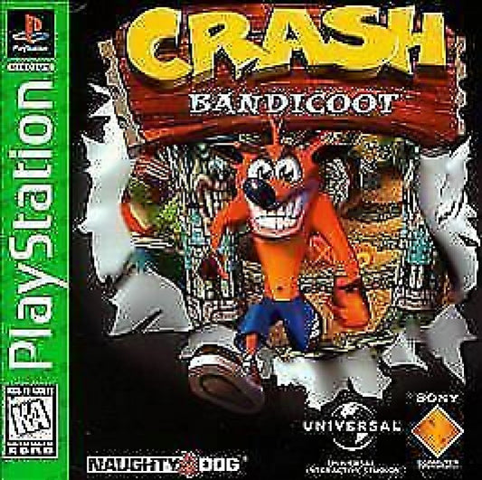 Crash Bandicoot [Greatest Hits] cover art for PlayStation 1 (PS1) video game
