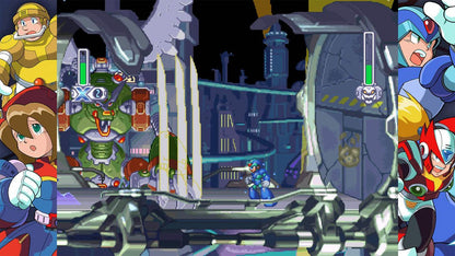 Mega Man X Legacy Collection 1+2 – PlayStation 4 (PS4) video game gameplay, action platformer game