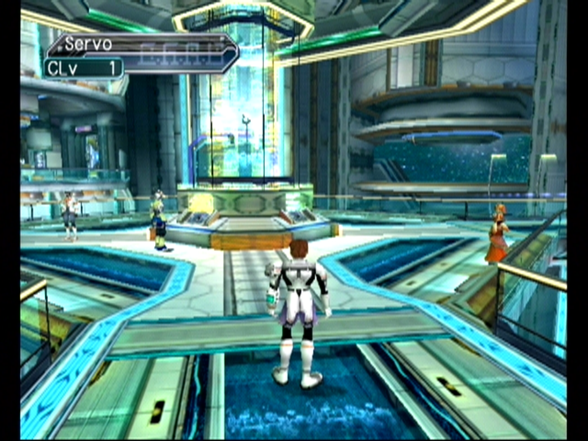 Phantasy Star Online III: C.A.R.D Revolution gameplay for Nintendo GameCube (GC) online RPG card battle video game