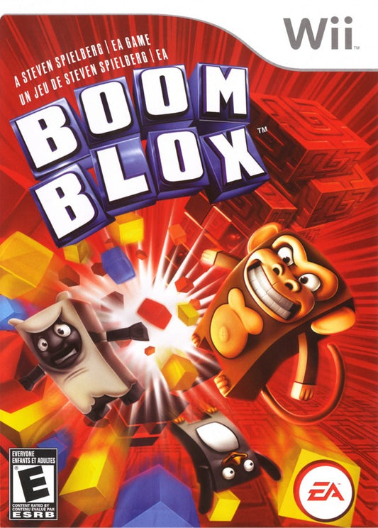 Boom Blox cover art for Nintendo Wii (Wii) video game