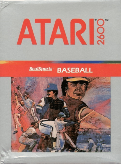 RealSports Baseball cover art for Atari 2600 video game