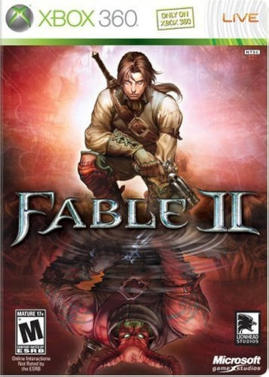 Fable II cover art for Xbox 360 (X360) video game